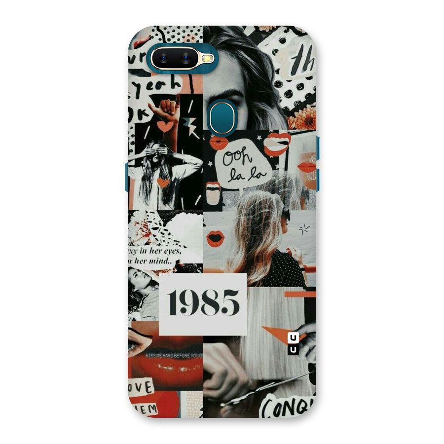 Retro Pattern Back Case for Oppo A11k