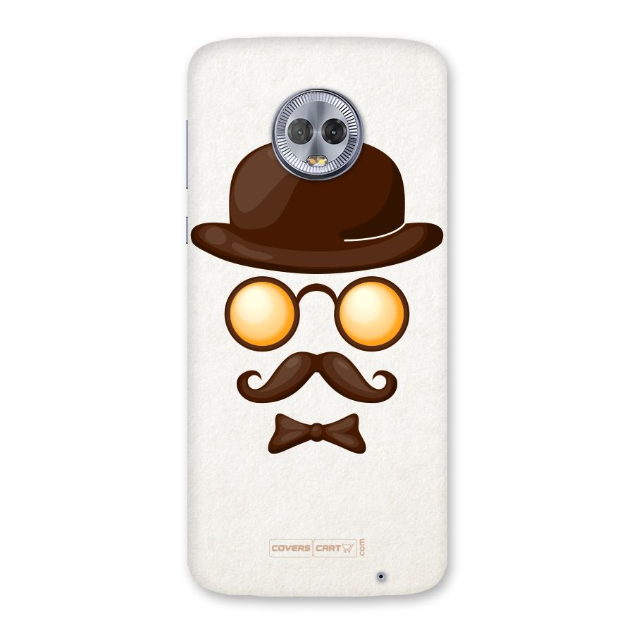 Retro Style Back Case for Moto G6 Plus