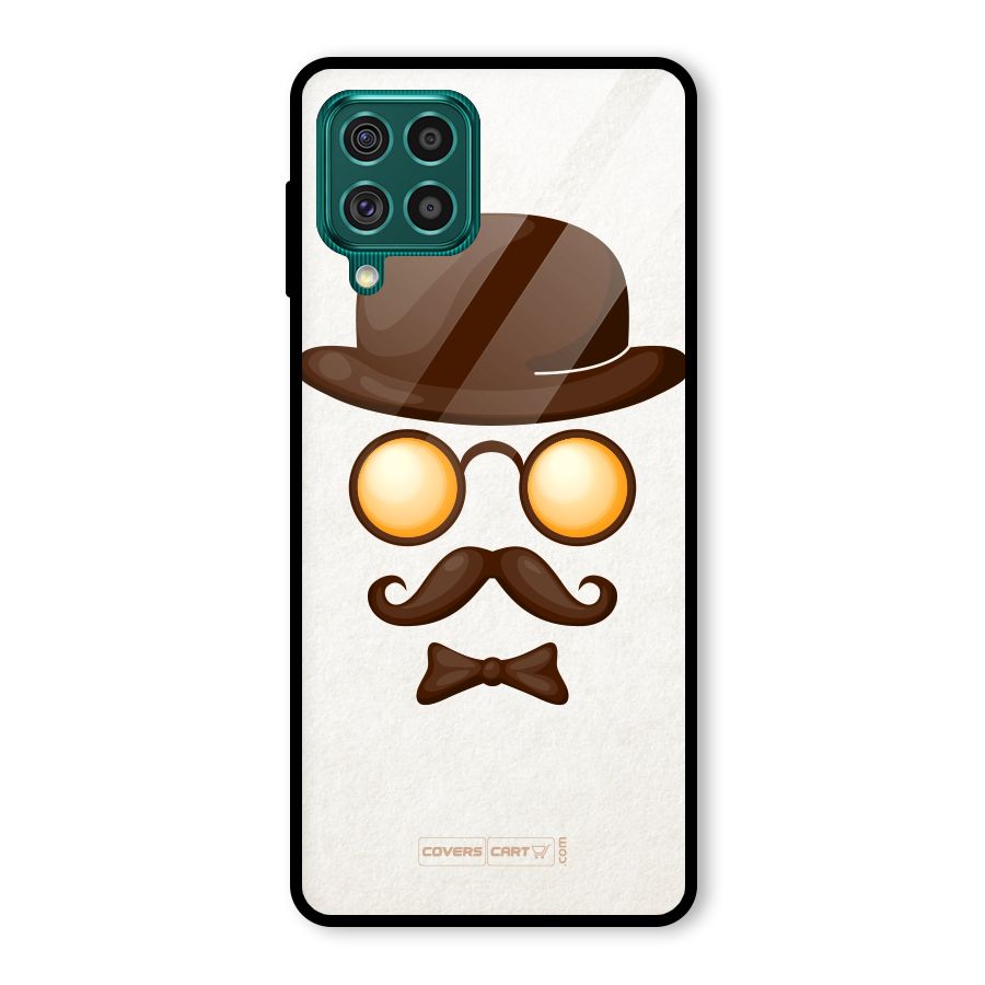 Retro Style Glass Back Case for Galaxy F62
