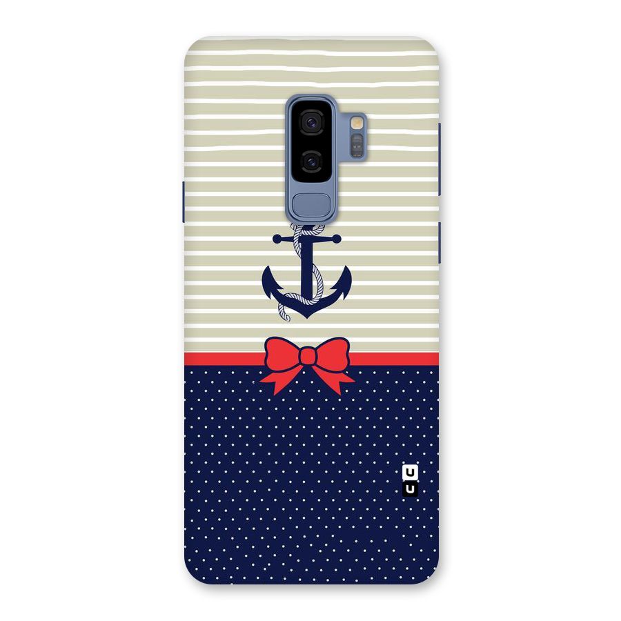 Ribbon Anchor Back Case for Galaxy S9 Plus