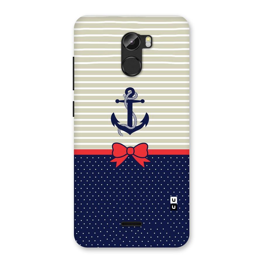 Ribbon Anchor Back Case for Gionee X1