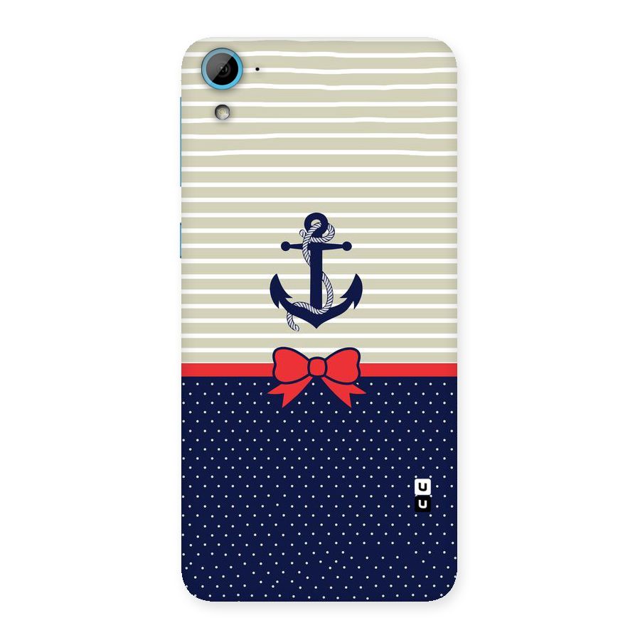 Ribbon Anchor Back Case for HTC Desire 826
