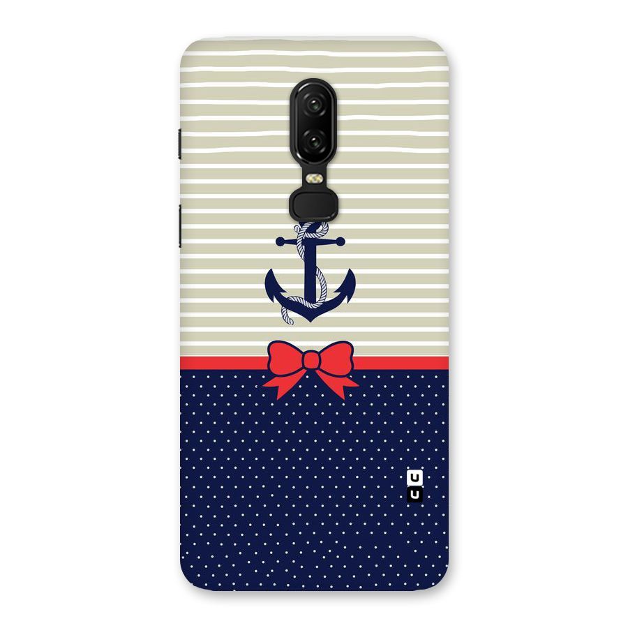 Ribbon Anchor Back Case for OnePlus 6