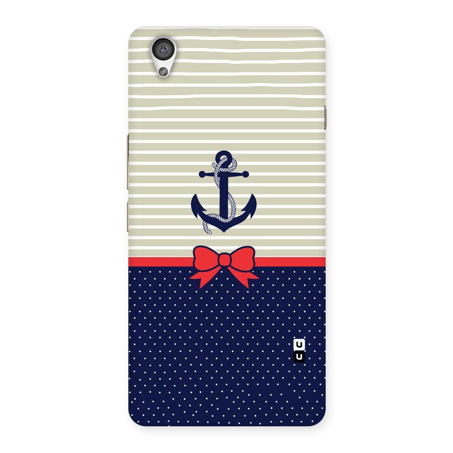 Ribbon Anchor Back Case for OnePlus X