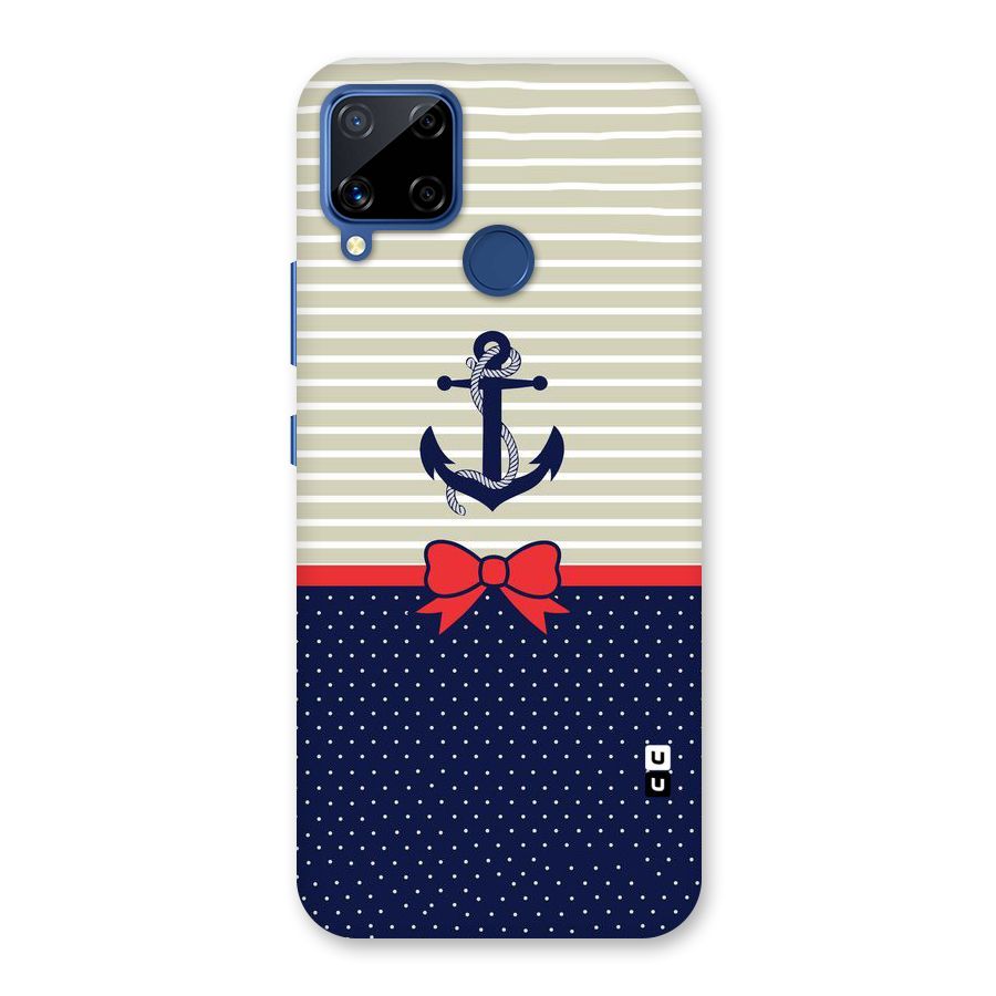 Ribbon Anchor Back Case for Realme C15
