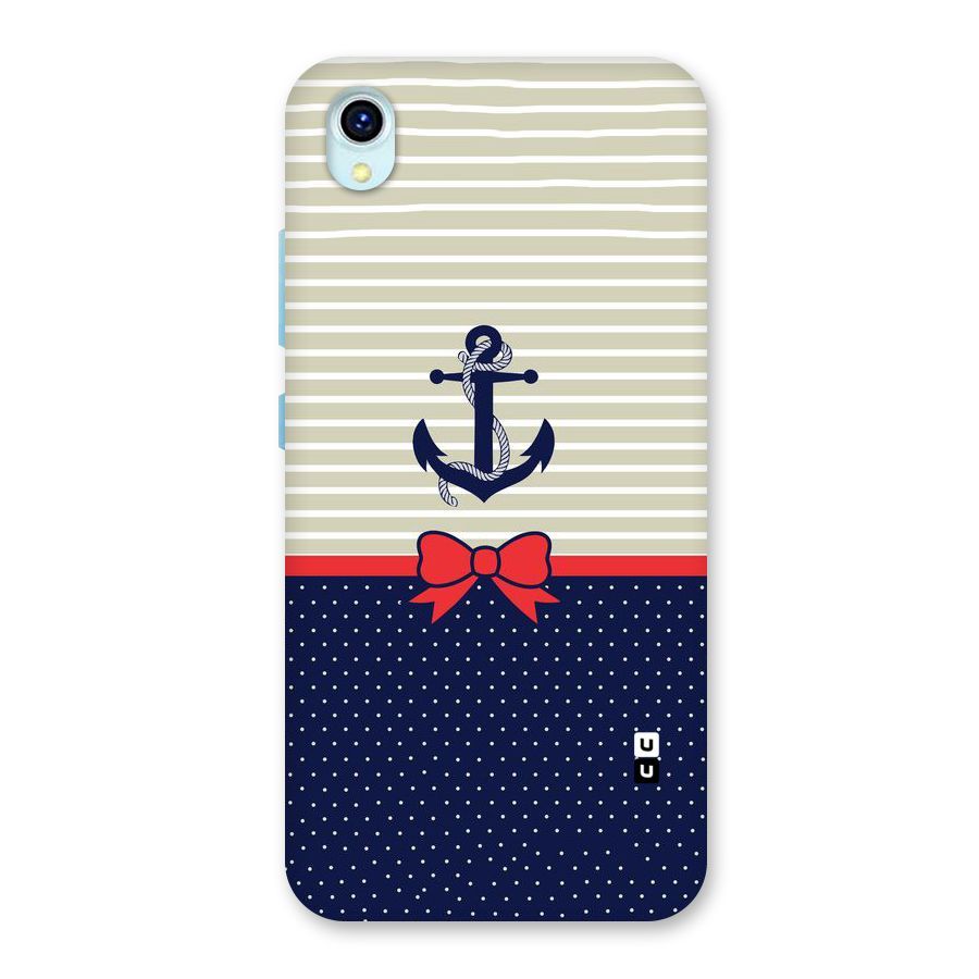 Ribbon Anchor Back Case for Vivo Y1s