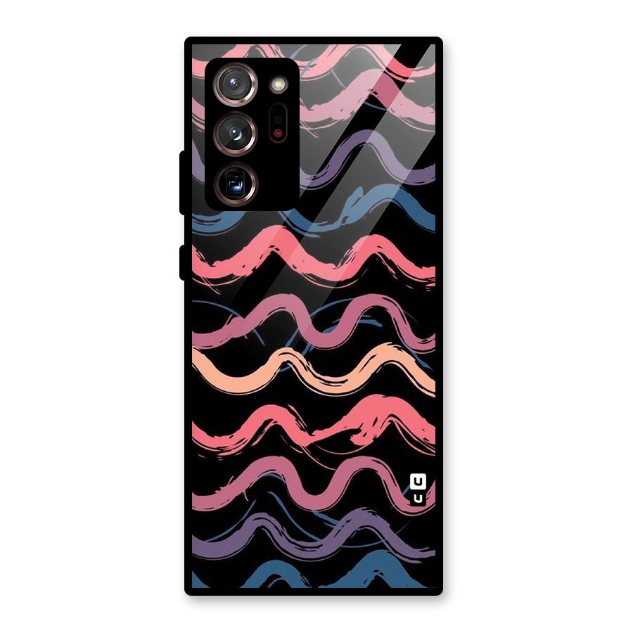 Ribbon Art Glass Back Case for Galaxy Note 20 Ultra 5G