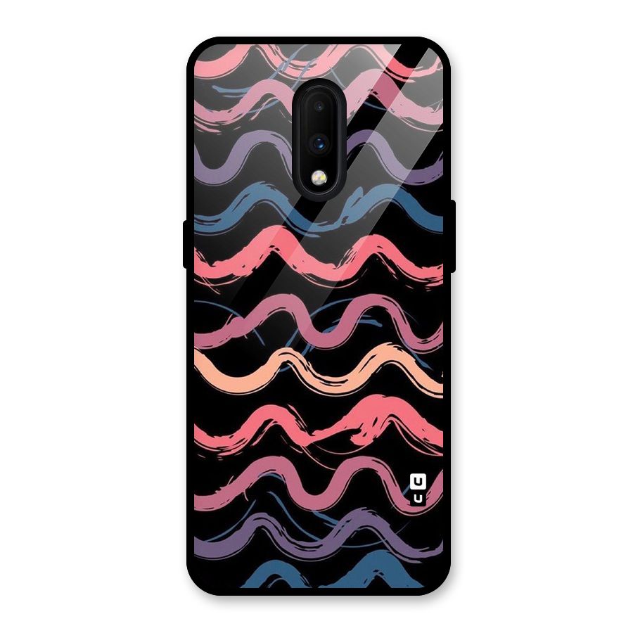 Ribbon Art Glass Back Case for OnePlus 7