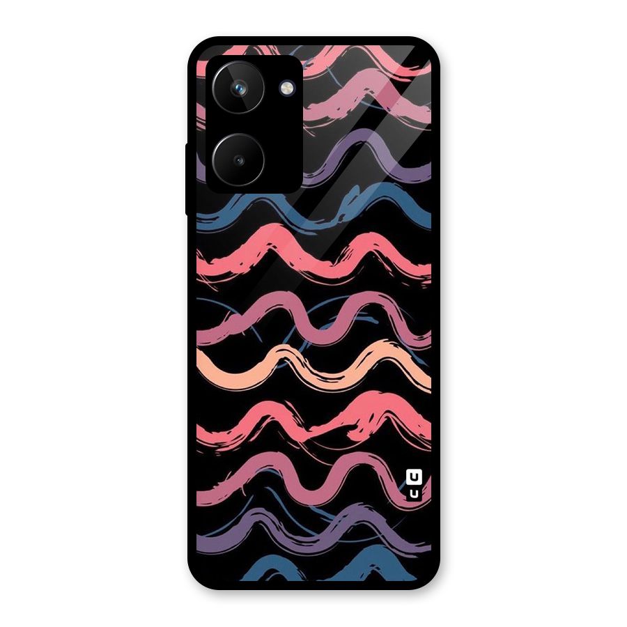 Ribbon Art Glass Back Case for Realme 10