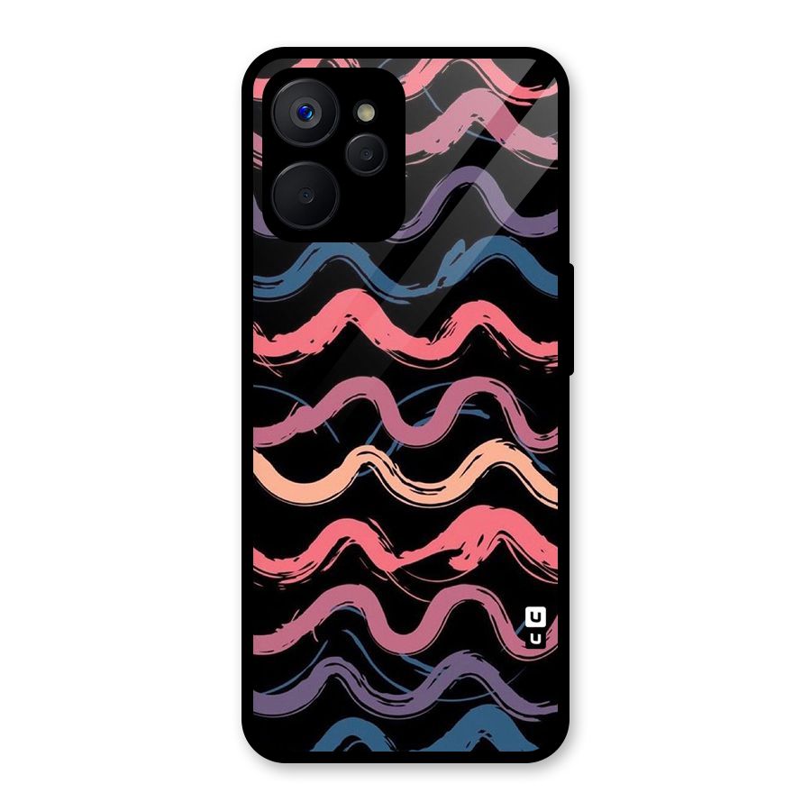Ribbon Art Glass Back Case for Realme 9i 5G