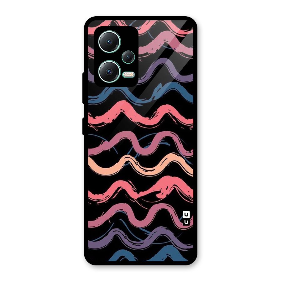 Ribbon Art Glass Back Case for Redmi Note 12 5G