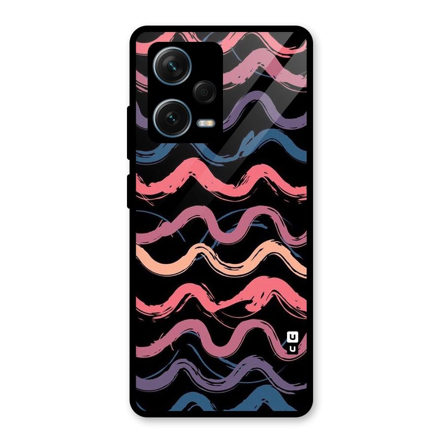 Ribbon Art Glass Back Case for Redmi Note 12 Pro Plus 5G