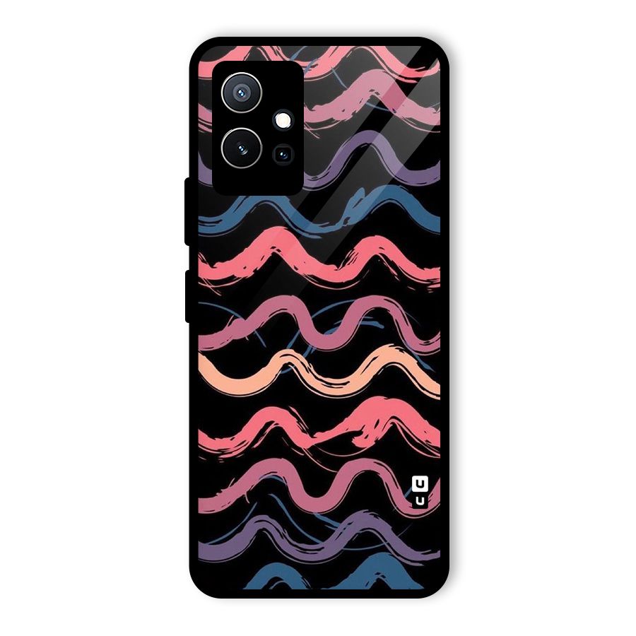 Ribbon Art Glass Back Case for Vivo Y75 5G