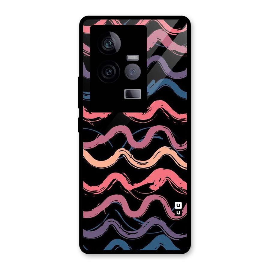 Ribbon Art Glass Back Case for Vivo iQOO 11 5G
