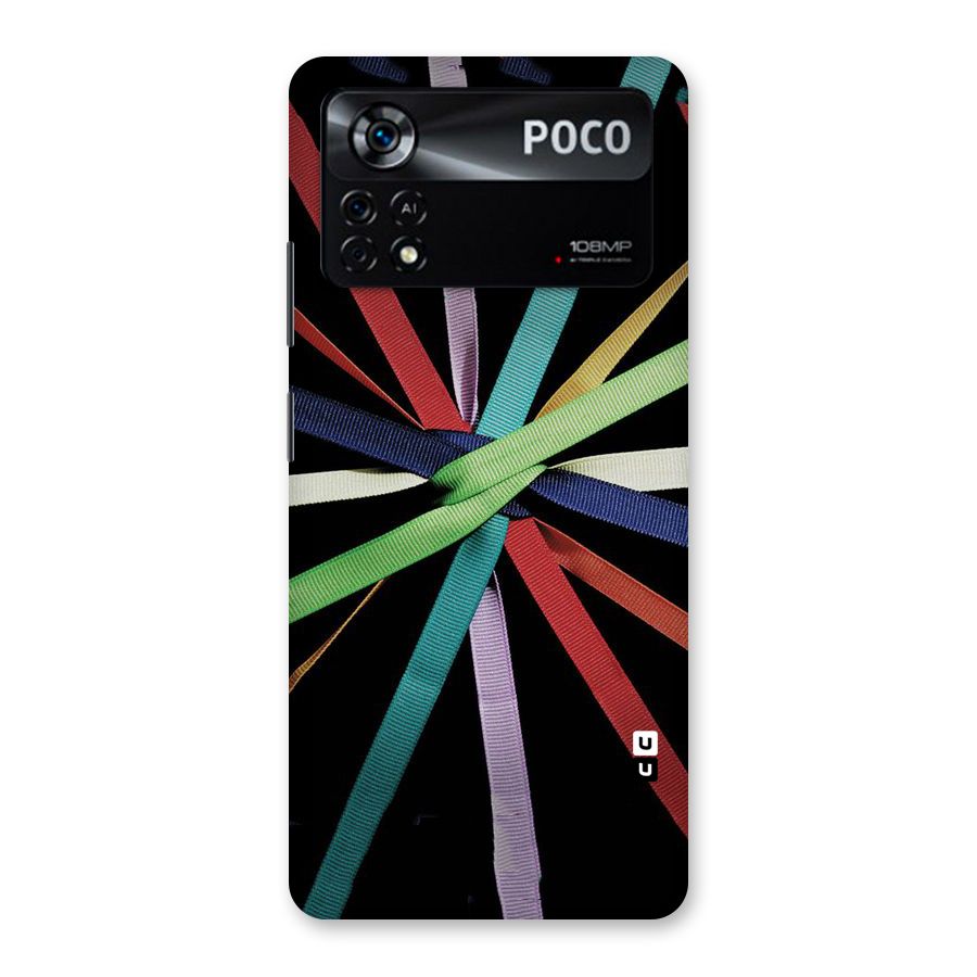 Ribbon Design Back Case for Poco X4 Pro 5G