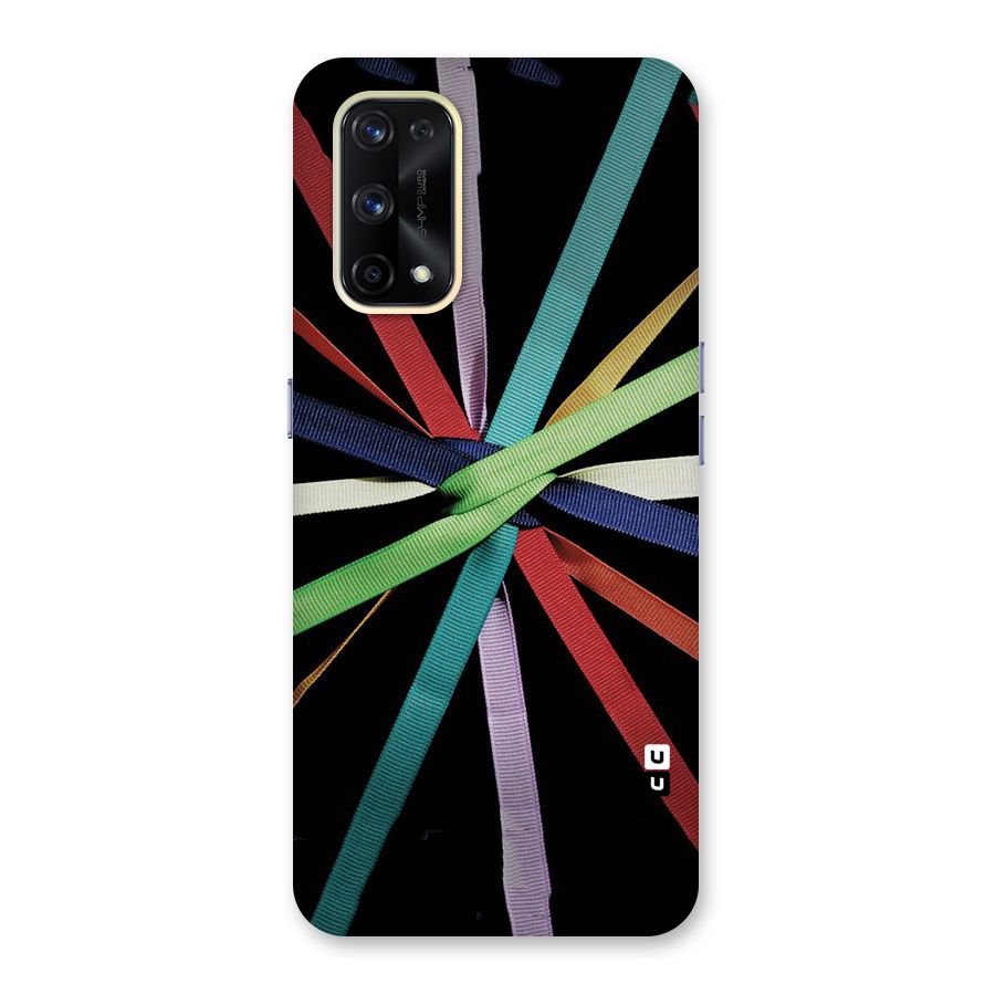 Ribbon Design Glass Back Case for Realme X7 Pro