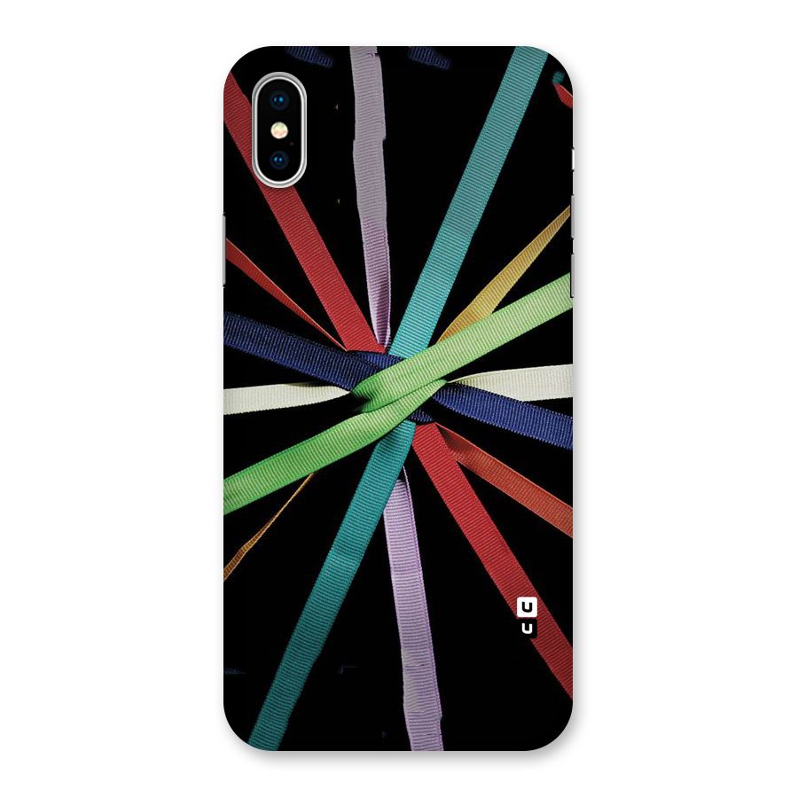 Ribbon Design Back Case for iPhone XS