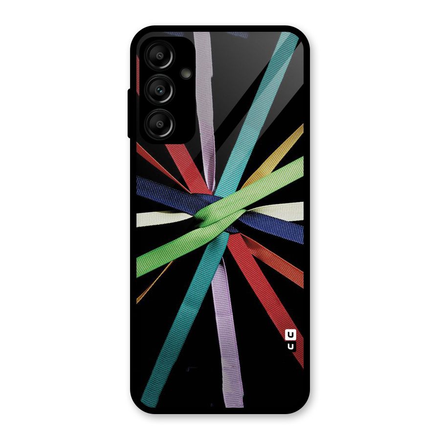 Ribbon Design Glass Back Case for Galaxy A14 5G