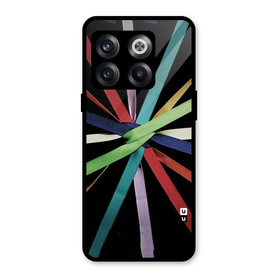 Ribbon Design Glass Back Case for OnePlus 10T