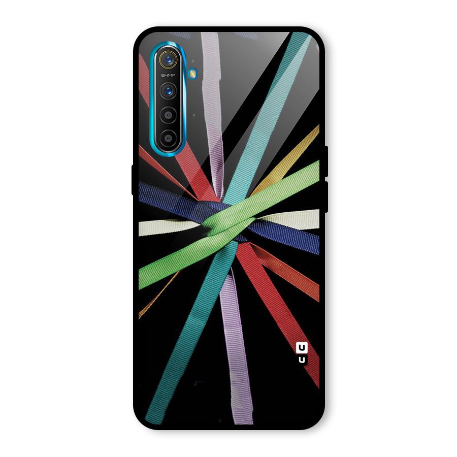Ribbon Design Glass Back Case for Realme X2