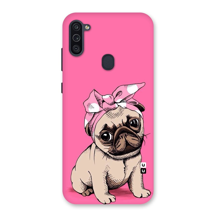 Ribbon Doggo Back Case for Galaxy M11