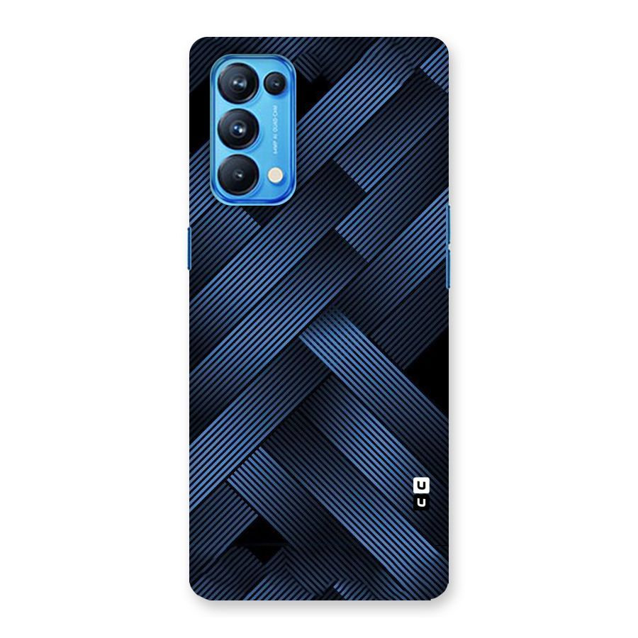 Ribbon Stripes Back Case for Oppo Reno5 Pro 5G