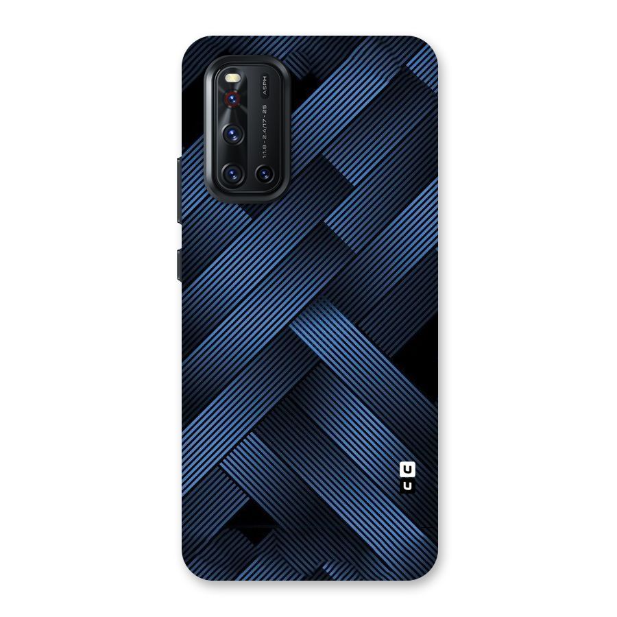 Ribbon Stripes Back Case for Vivo V19
