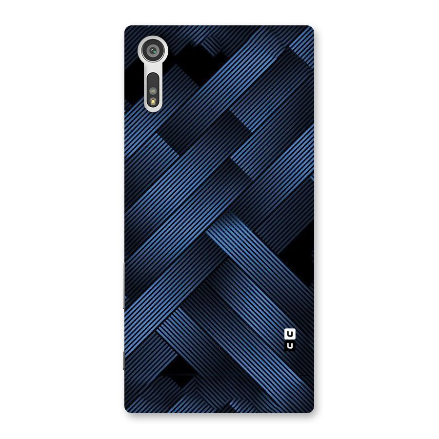 Ribbon Stripes Back Case for Xperia XZ