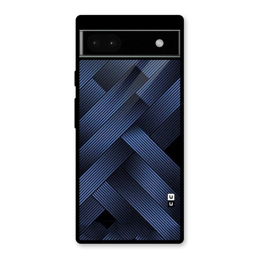 Ribbon Stripes Glass Back Case for Google Pixel 6a