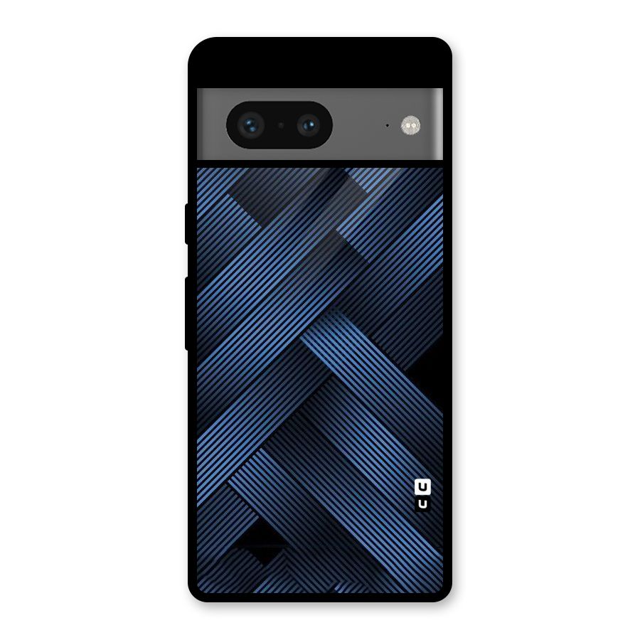 Ribbon Stripes Glass Back Case for Google Pixel 7