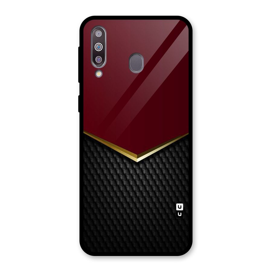 Rich Design Glass Back Case for Galaxy M30