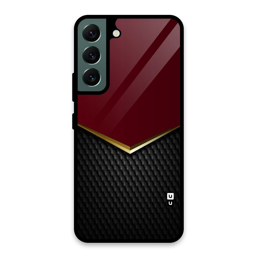 Rich Design Glass Back Case for Galaxy S22 5G