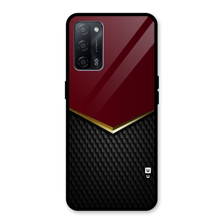 Rich Design Glass Back Case for Oppo A53s 5G