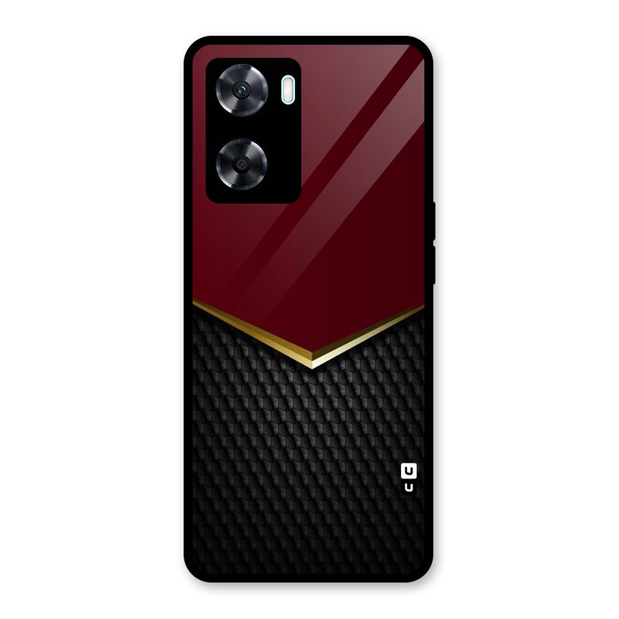 Rich Design Glass Back Case for Oppo A77