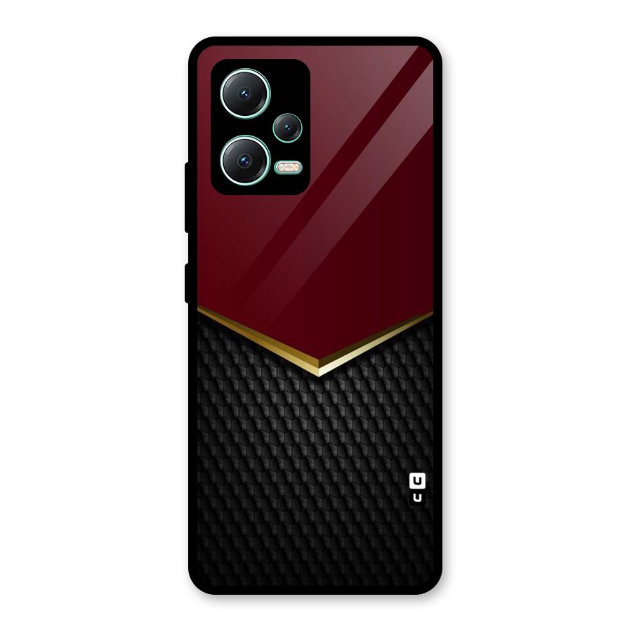 Rich Design Glass Back Case for Redmi Note 12 5G