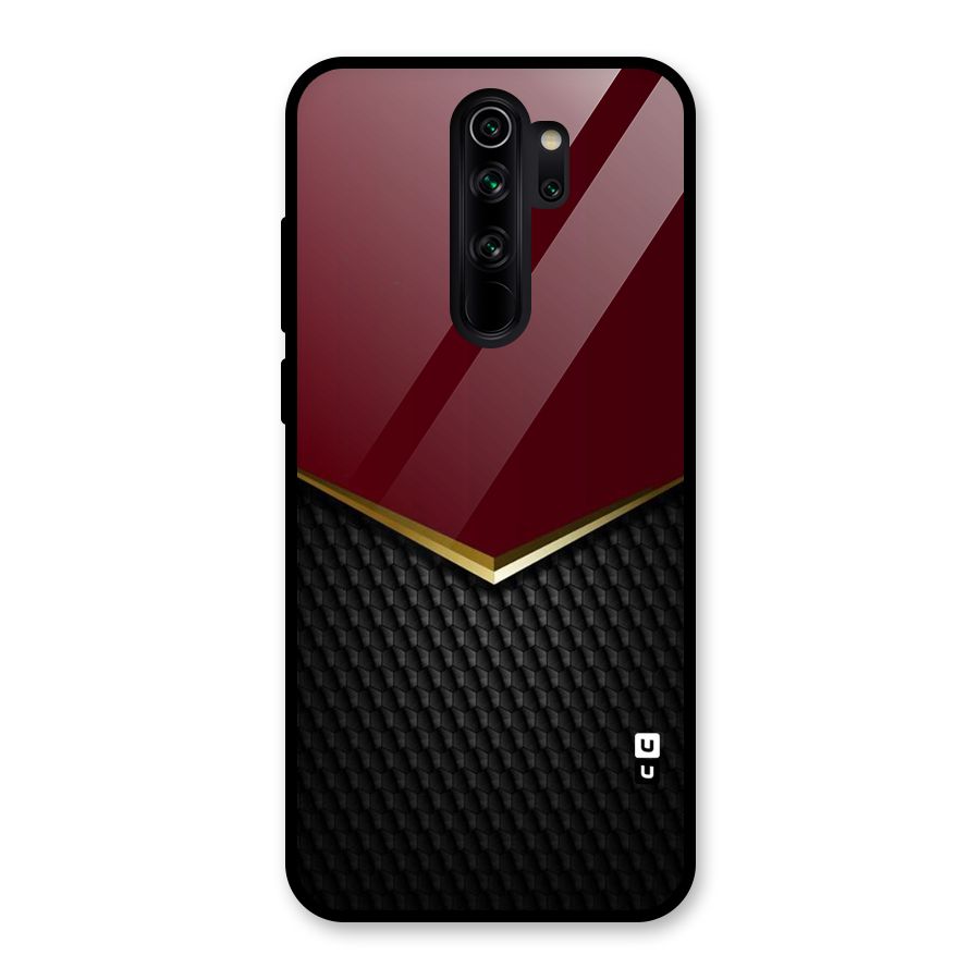 Rich Design Glass Back Case for Redmi Note 8 Pro