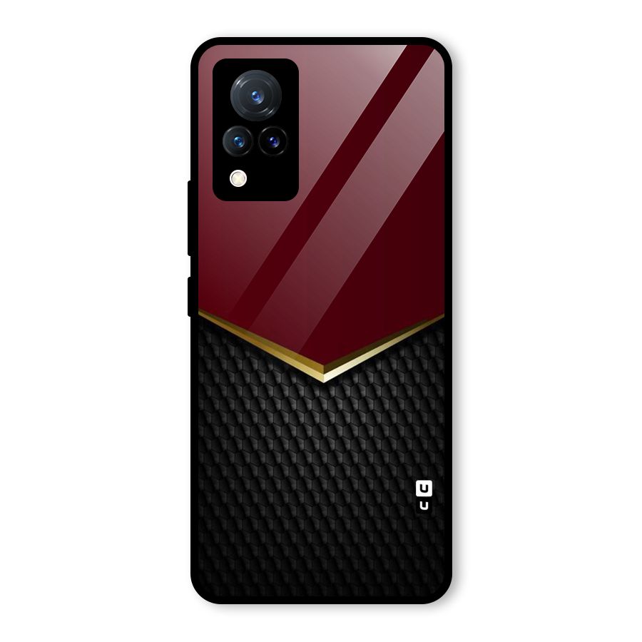 Rich Design Glass Back Case for Vivo V21 5G