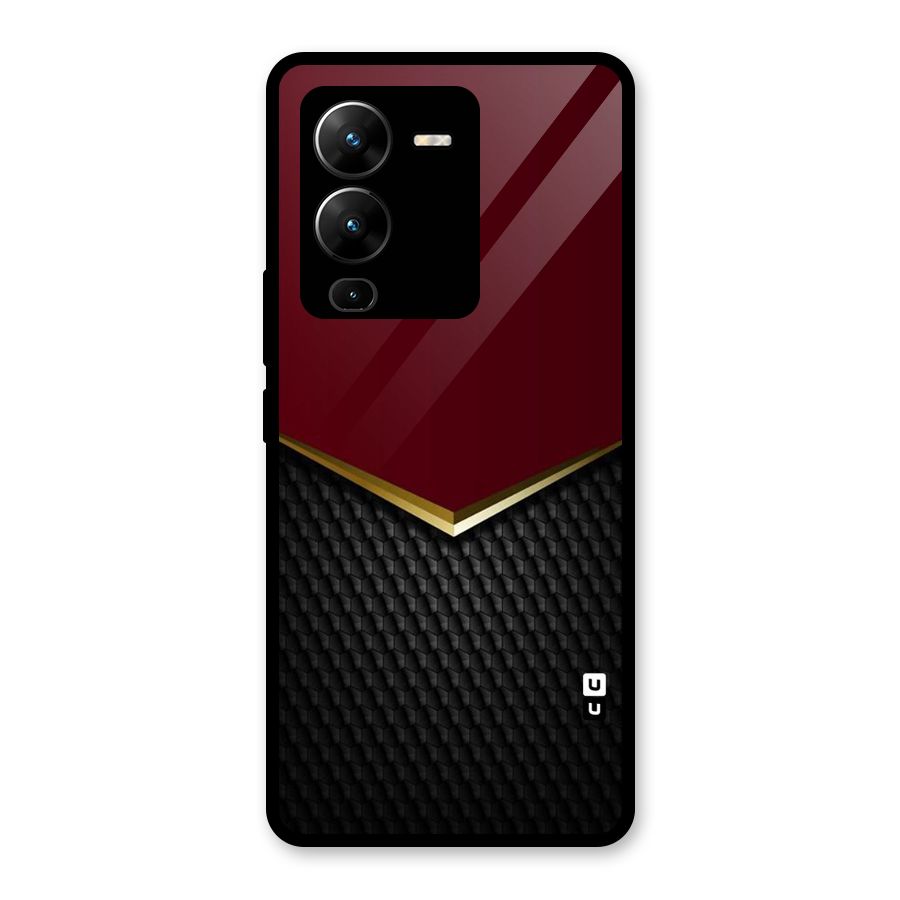 Rich Design Glass Back Case for Vivo V25 Pro