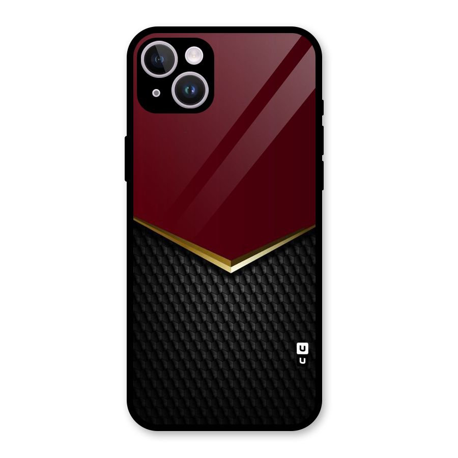 Rich Design Glass Back Case for iPhone 14 Plus