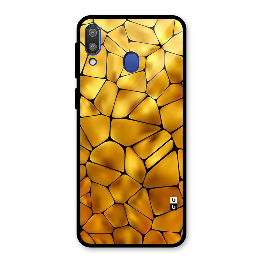 Rich Rocks Glass Back Case for Galaxy M20