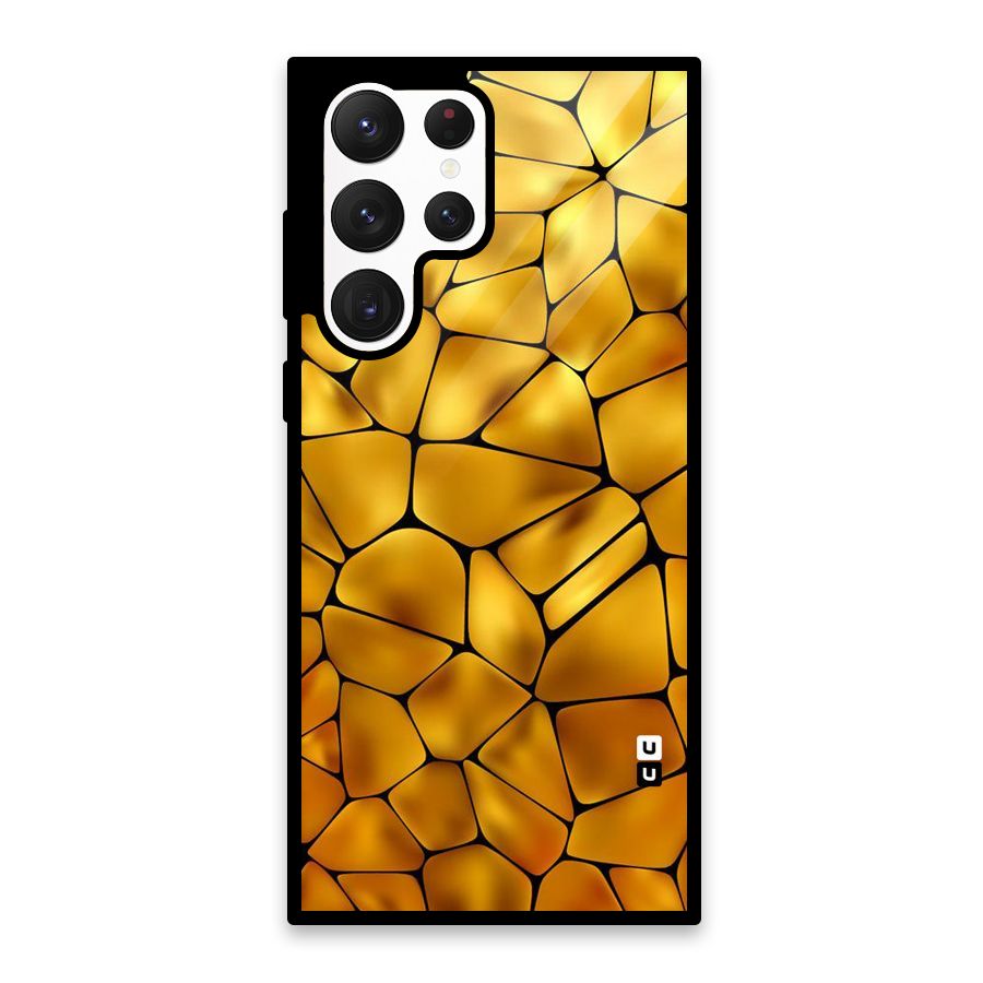 Rich Rocks Glass Back Case for Galaxy S22 Ultra 5G