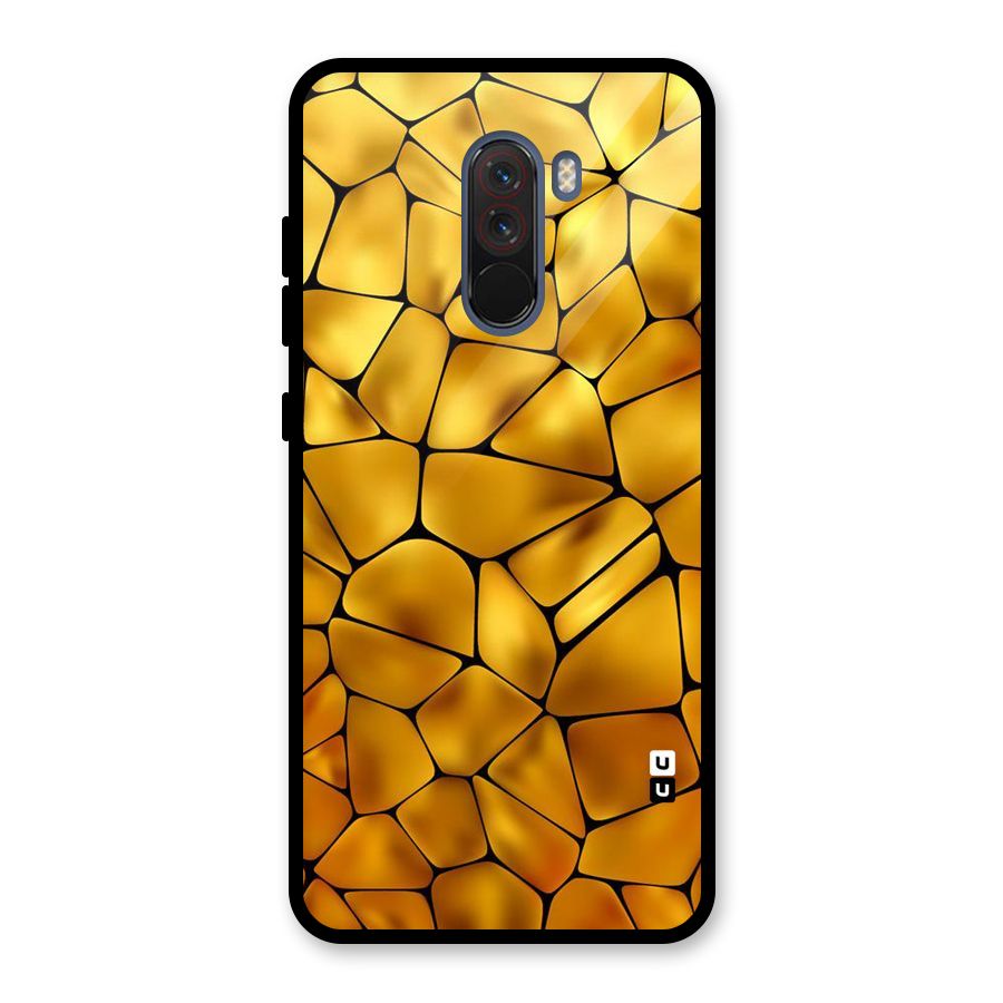 Rich Rocks Glass Back Case for Poco F1