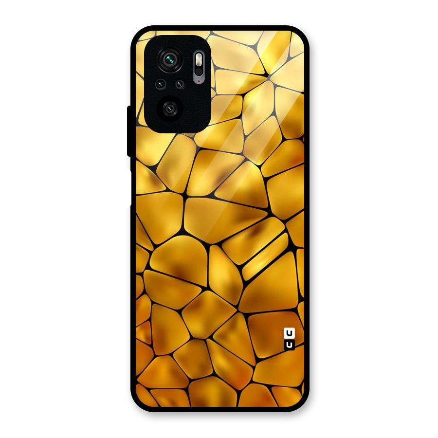 Rich Rocks Glass Back Case for Redmi Note 10S