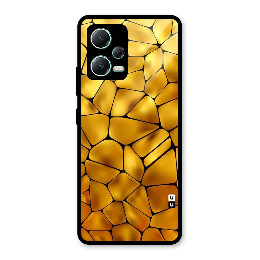 Rich Rocks Glass Back Case for Redmi Note 12 5G