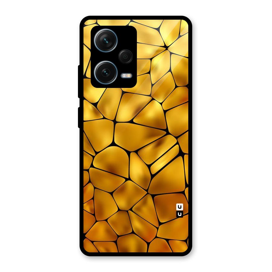 Rich Rocks Glass Back Case for Redmi Note 12 Pro Plus 5G