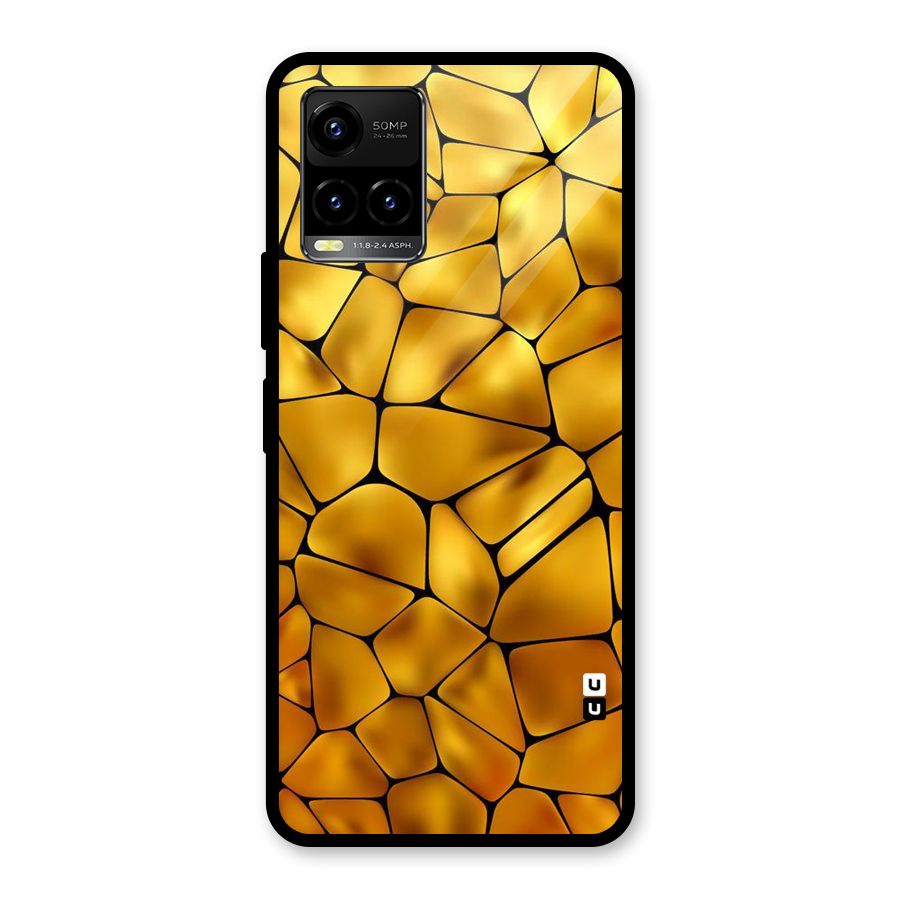 Rich Rocks Glass Back Case for Vivo Y21A