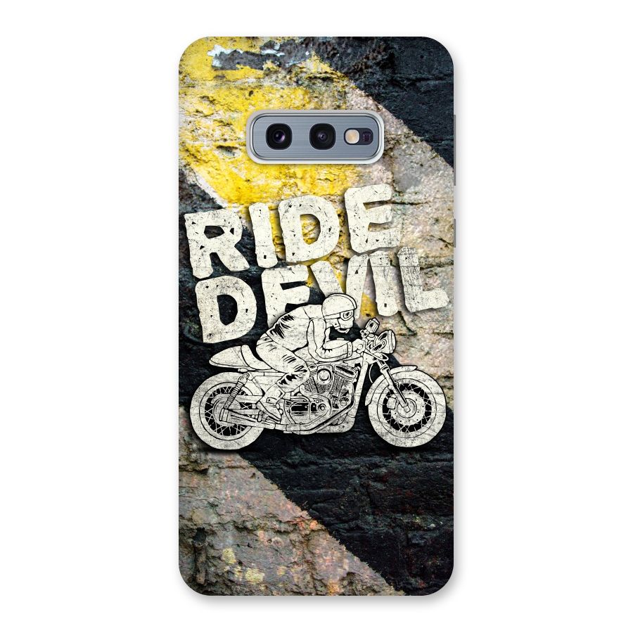Ride Devil Back Case for Galaxy S10e