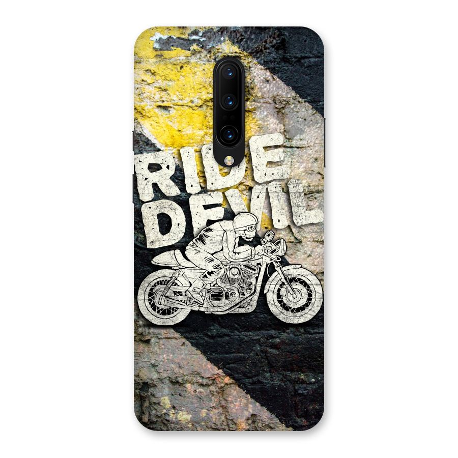 Ride Devil Back Case for OnePlus 7 Pro