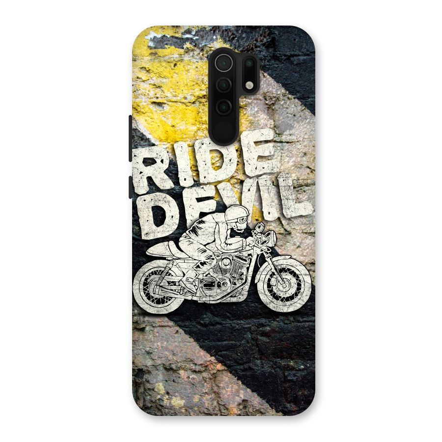 Ride Devil Back Case for Poco M2