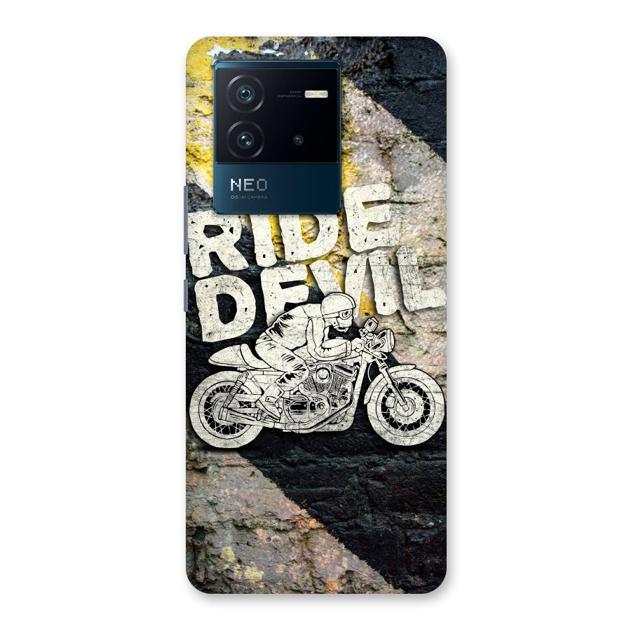 Ride Devil Back Case for Vivo iQOO Neo 6 5G